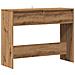 Tavolo Consolle Rovere Artigianale 100x35x76,5 Cm In Truciolato - Foto miniatura 2