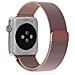 Dam  Cinturino In Metallo Compatibile Apple Watch 38/40/41mm 22x2x0,2 Cm. Colore: Oro Rosa - Foto miniatura 3