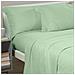 Completo Lenzuola In Flanella Colore Verde Misura Singolo - Foto miniatura 5