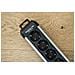 1391030600 prolunghe e multiple 3 m 6 presa (e) AC Interno Nero, Argento - Foto miniatura 3