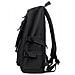 Zaino Casual Nero Leggero E Di Grande Capacità - Nylon E Poliestere, Zaino Impermeabile Per Laptop - Foto miniatura 2