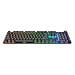 GXT 868 Torix tastiera Gaming USB + RF Wireless + Bluetooth QWERTY Inglese US Nero - Foto miniatura 2