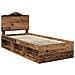 Struttura del letto Legno vecchio 75 x 190 cm Pino massello - Foto miniatura 4