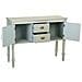 Credenza In Legno Verde 108x36x82h - Foto miniatura 4
