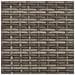 Poltrona reclinabile con tavolino 62 x 64 x 112 cm polyrattan - Foto miniatura 8