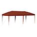 Tenda per feste a pop-up 575 x 290 x 245 cm Terracotta - Foto miniatura 1