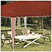 Tenda per feste a pop-up 575 x 290 x 245 cm Terracotta - Foto miniatura 3