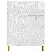 Credenza Bianco Lucido 66 x 34,5 x 90 cm Legno ingegnerizzato - Foto miniatura 3