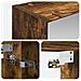 Mobiletto per specchio da bagno Rovere fumé 70 x 14,5 x 70 cm - Foto miniatura 9