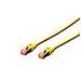 Cavo Rete S-Ftp Cat. 6 Doppia Schermatura Ls0H Colore Giallo Mt. 15 - Foto miniatura 1