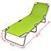 Lettino Pieghevole in Acciaio Verniciato a Polvere Verde Mela - Foto miniatura 9