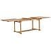 Tavolo Da Giardino Allungabile (180-280) x100x75 Cm In Teak - Foto miniatura 2