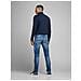 Maglie E Pullover Uomo Jack&jones 12157417 Emil Navy Blazer - Foto miniatura 2