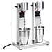 Frullatore Per Milkshake Con Tazza Doppia In Acciaio Inox 2 L - Foto miniatura 3