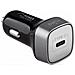Carica Batterie Da Auto 30w 2 Porte Usb-c Fast Charger Power Delivery | Nero - Foto miniatura 1