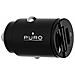 Carica Batterie Da Auto 30w 2 Porte Usb-c Fast Charger Power Delivery | Nero - Foto miniatura 3