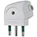 00212. b 00212b - Spine E Prese Spina 2p+t 16a S17 90° Bianco - Foto miniatura 1