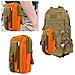 Tattico Molle Pouch Packs Compact Utility Belt Pouch Militare Dellesercito Edc Sacchetto Marsupio Fanny Per Sport Escursionismo Camping - Arancione - Foto miniatura 2