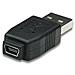 Mini USB MF USB A mini USB B Colore Nero - Foto miniatura 2
