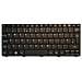 KB. I100A. 087, Keyboard, , Aspire One 521, Aspire One 522, Aspire One 533, Aspire One D255, Aspire One D257, Aspire One D260, A, Nero, Ebraico - Foto miniatura 1