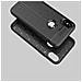 Custodia Compatibile Con Apple Iphone X / Xs In Nero Profondo - Coperchio Protettivo In Silicone Tpu Con Applicazione Di Finta Pelle Nobile - Foto miniatura 7