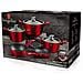 Set Di Pentole Bh-7030 Borgogna - Foto miniatura 8