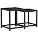 Tavolini 2 Pz In Mdf Neri - Foto miniatura 2