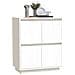 Credenza Bianca 60x34x75 Cm In Legno Massello Di Pino - Foto miniatura 6
