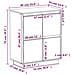 Credenza Bianca 60x34x75 Cm In Legno Massello Di Pino - Foto miniatura 7