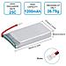 2 Pezzi Batteria Lipo Ricaricabile (3.7v, 1200mah Lipo) Per Rc Droni Quadricotteri Syma X5sc X5sw - Foto miniatura 4