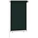 Tenda A Rullo Per Esterni 80x140 Cm Verde Scuro Hdpe - Foto miniatura 2