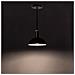 Lampada A Sospensione Spica - Arredo Design Illuminazione - Per Soffitto, Soggiorno, Salotto, Ufficio - Lampadario, Pendente - Nero In Metallo - 20 X 20 X 150 Cm - Foto miniatura 5