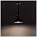 Lampada A Sospensione Spica - Arredo Design Illuminazione - Per Soffitto, Soggiorno, Salotto, Ufficio - Lampadario, Pendente - Nero In Metallo - 20 X 20 X 150 Cm - Foto miniatura 2