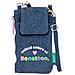 Portamonete Denim Borsa Per Cellulare Azzurro - Foto miniatura 1