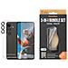 3-in-1 Bundle Glas, Case, Cam Pellicola Proteggischermo Trasparente Samsung 1 Pz - Foto miniatura 2