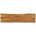 Piano Tavolo 160x40x3,8 Cm Bordi Vivi In Legno Massello Mango - Foto miniatura 1