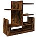 Organizer Scrivania Rovere Fumo 49x20x52,5 Cm Legno Multistrato - Foto miniatura 2