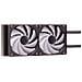 Dissipatore CPU Liquido HYDRO CUBE 240B per Socket Intel LGA 1200 (Presa H5) / LGA 1366 (Presa B) / LGA 775 (Presa T) / LGA 1700 e SocketAMD Presa AM4 / Presa AM5 - Foto miniatura 2