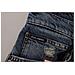 Jeans Con Toppa Con Logo A Cuore Barocco In Denim Blu - It38-xs - Foto miniatura 5