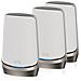 Orbi Quad-band RBKE963 AXE11000 WiFi 6E Mesh System Quad-band (2.4 GHz / 5 GHz-1 / 5 GHz-2 / 6 GHz) Wi-Fi 6 (802.11ax) Grigio, Bianco 16 Interno - Foto miniatura 1