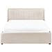 Letto Contenitore Bouclé Montlaur 140 X 200 Cm Beige - Foto miniatura 6