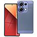 Custodia Cover Rigida Antiscivolo Traforata Per Xiaomi Redmi Note 13 Pro 4g Poco M6 Pro Blu - Foto miniatura 1