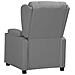 Lusso Casadino -  Poltrona Alzapersona Grigio In Similpelle - Foto miniatura 4