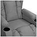 Lusso Casadino -  Poltrona Alzapersona Grigio In Similpelle - Foto miniatura 7