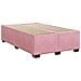 Giroletto a Molle con Materasso Rosa 120x190 cm in Velluto - Foto miniatura 8