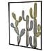 Decorazione In Metallo 3d Cactus 4-verde-metallo-50x1,3x50 Cm - Foto miniatura 3
