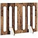 Recinto pieghevole per animali 2 pcs Legno di quercia - Foto miniatura 3
