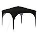 Tenda per feste a pop-up 290 x 290 x 245 cm Nero - Foto miniatura 1