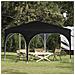 Tenda per feste a pop-up 290 x 290 x 245 cm Nero - Foto miniatura 2