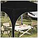 Tenda per feste a pop-up 290 x 290 x 245 cm Nero - Foto miniatura 4
